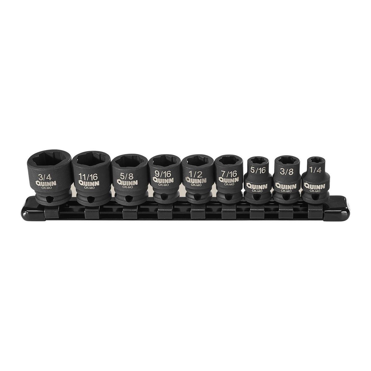 3/8 in. Drive SAE Bolt Extractor Socket Set, 9-Piece M8422