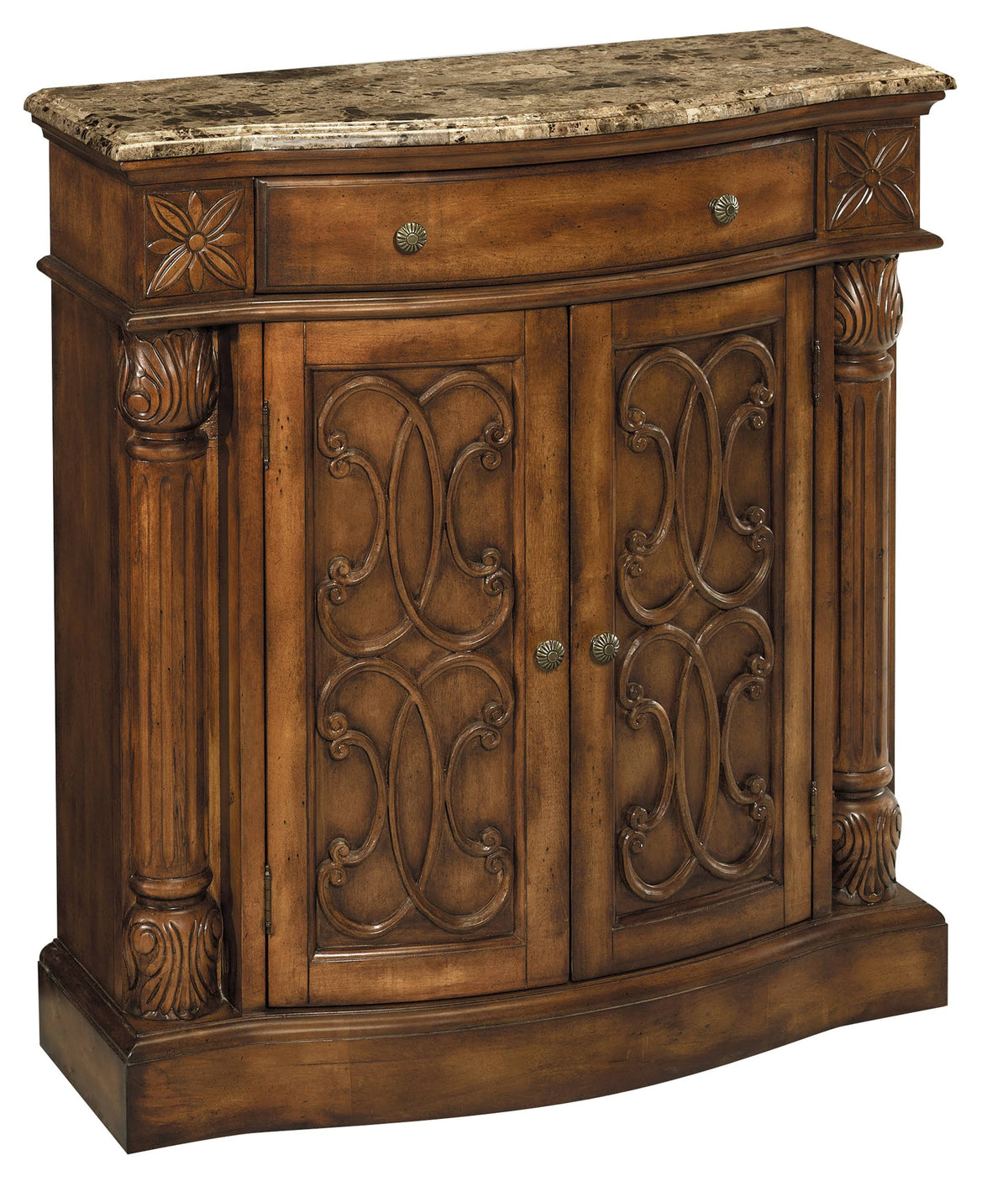 Aged Pecan Cabinet W8401