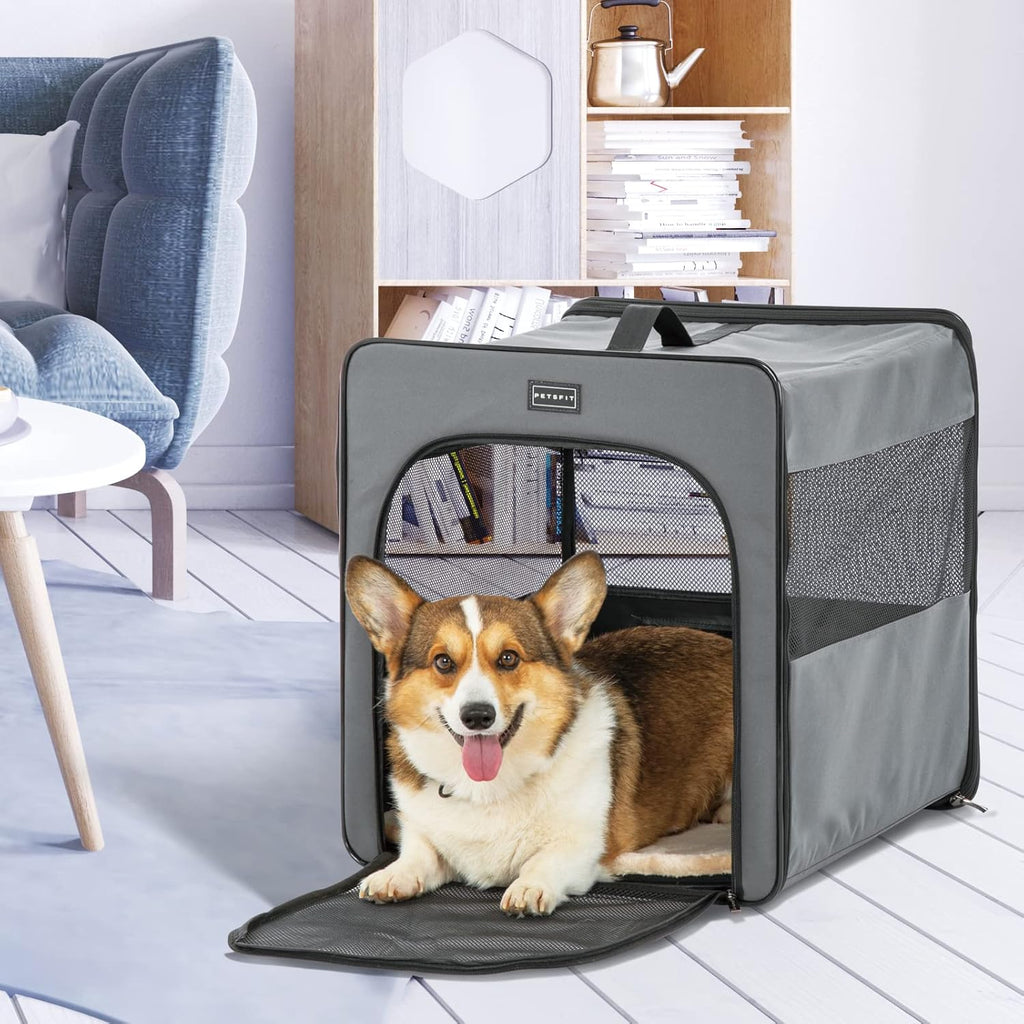 Collapsible Large Dog Travel Crate B991