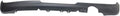 Textured Plastic Rear Lower Valance for Mini Cooper Convertible Coupe Hatchback K56631