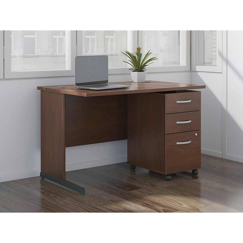 3 Drawer Mobile Pedestal in Hansen Cherry R765