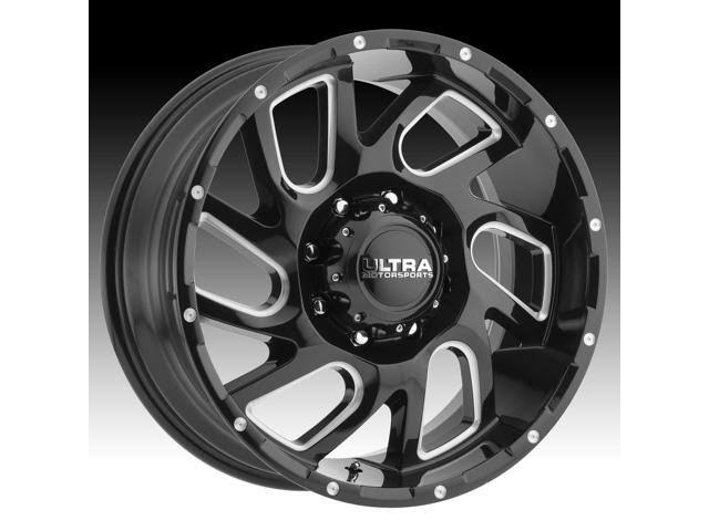 17x9 5x127 +10mm Black/Milled Wheel Rim C119149