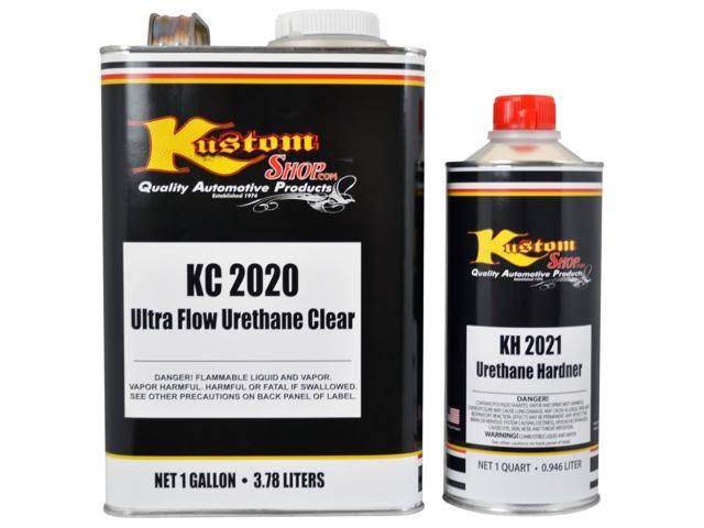 Black Urethane Basecoat Clearcoat Auto Paint Medium Gallon Kit T5460
