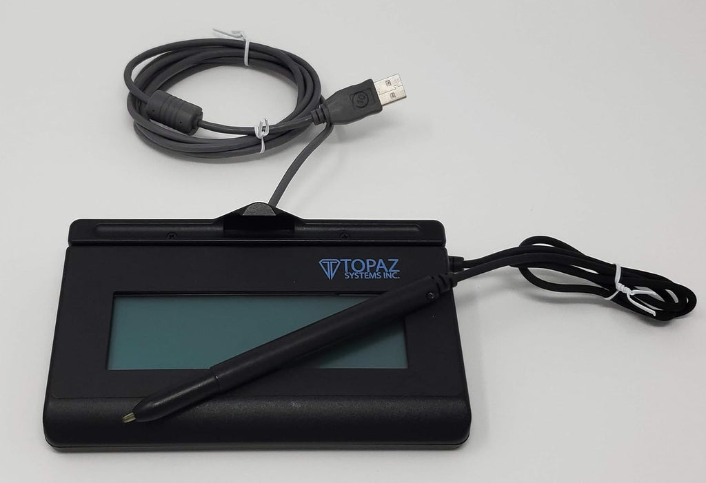 Backlit LCD Signature Capture Pad USB Connection (Renewed) E9193