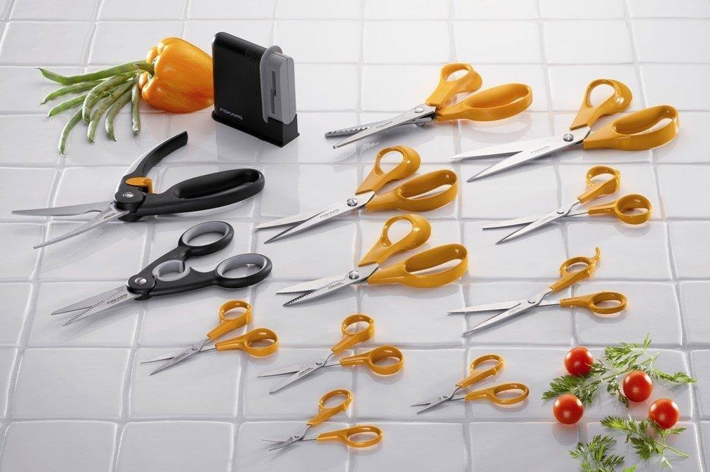 Black Kitchen Scissors 22cm I259997
