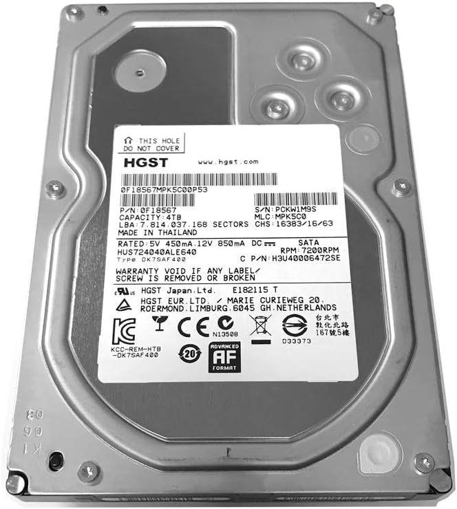 4TB 7200RPM SATA 6.0Gb/s 3.5 inches Internal Enterprise Hard Drive C44922