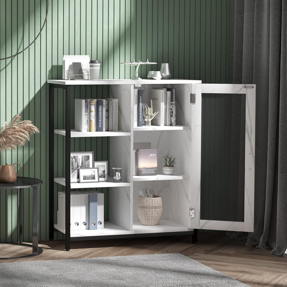 White Storage Cabinet N95853