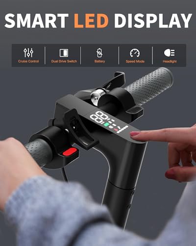 500W Peak Motor Folding Electric Scooter with Dual Suspension Z882