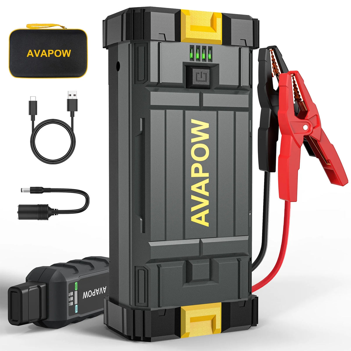 4000A Peak 12V Portable Car Jump Starter with LED Light H791