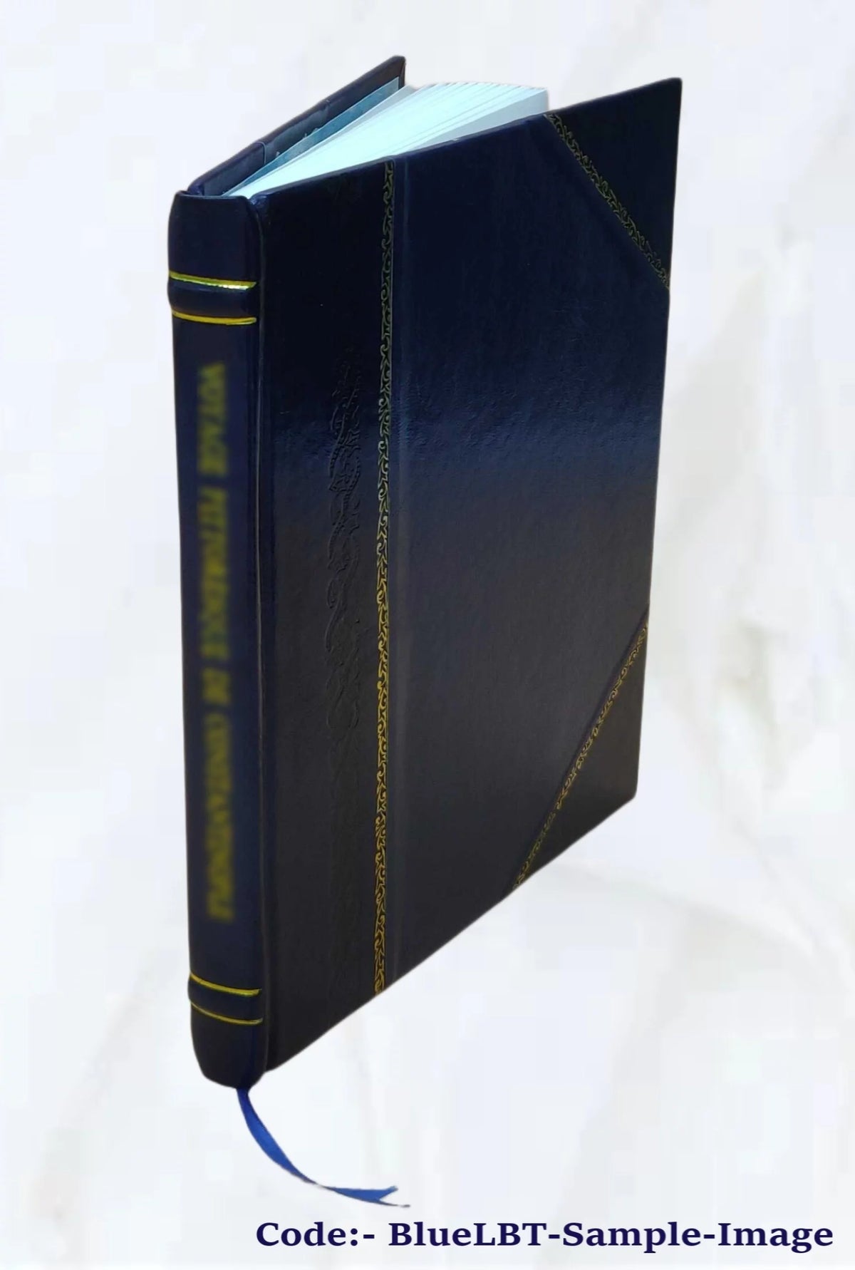 Cucumbers under glass Leather Bound Q880