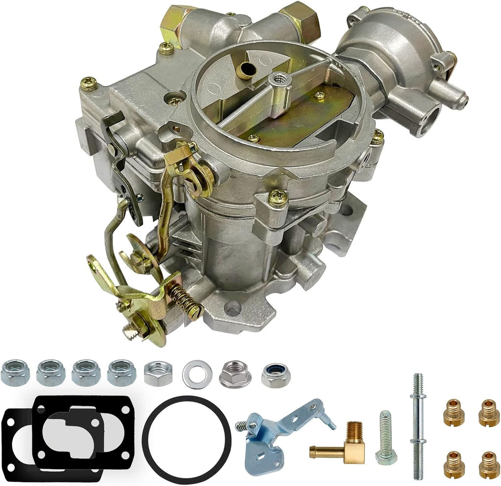 Marine Carburetor 2 Barrel Electric Choke with Jets and Gaskets E3198