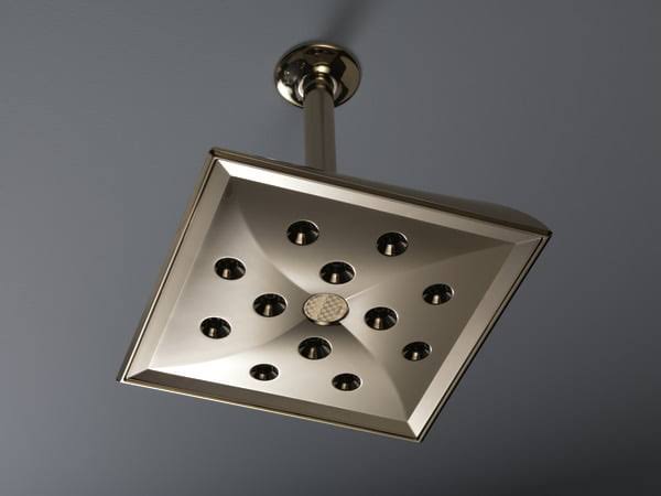 Polished Nickel Ceiling Raincan Showerhead K9241