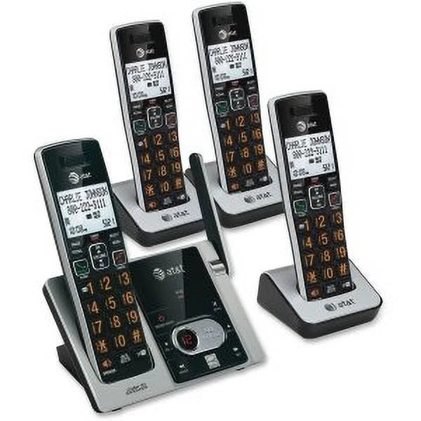 DECT 6.0 Cordless Answering System with Caller ID (4-handset system) W6829