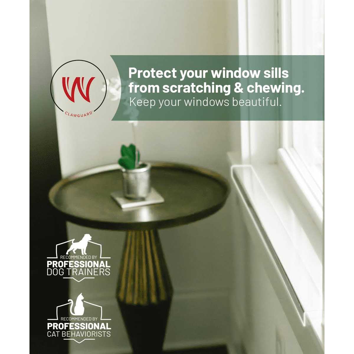 Window Sill Protector Transparent T16654