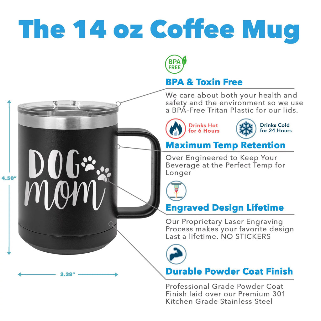 15 oz Engraved Coffee Mug with Handle Z1680