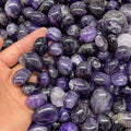 Natural Amethyst Rough Stone Crystal Quartz Raw Gemstone Mineral Specimen 100g Z58606