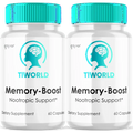 Memory Boost Nootropic Pills Brain Formula 120 Capsules K437