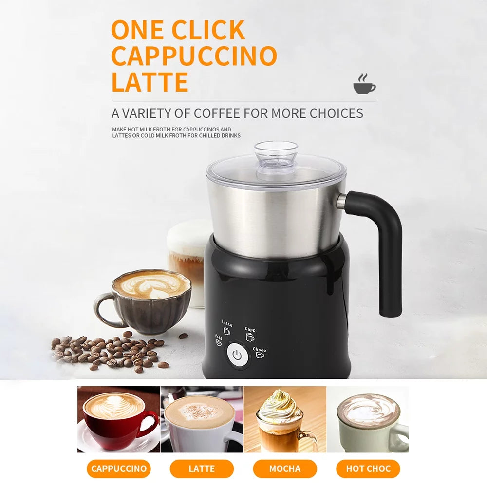 Detachable Electric Milk Frother and Steamer 700ml 600W 5 in 1 V95013