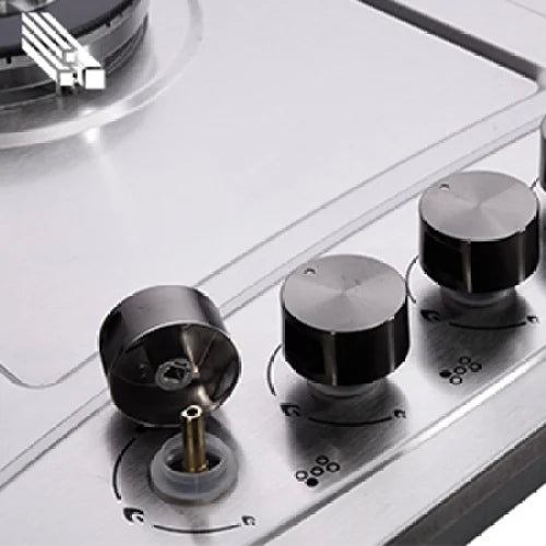 30" 5 Burner Built-in Stainless Steel Gas Cooktop with Griddle B30446