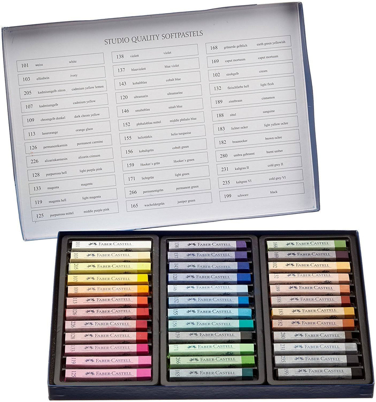 36-Color Soft Pastel Set S1711