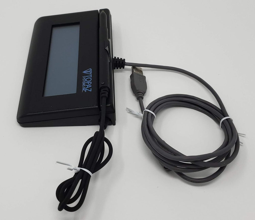 Backlit LCD Signature Capture Pad USB Connection (Renewed) E9193