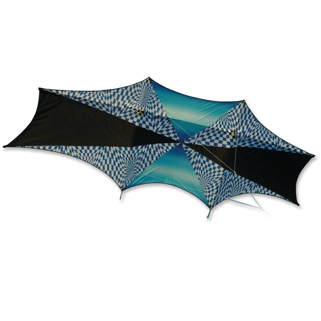 Blue Op-art Kite A397956