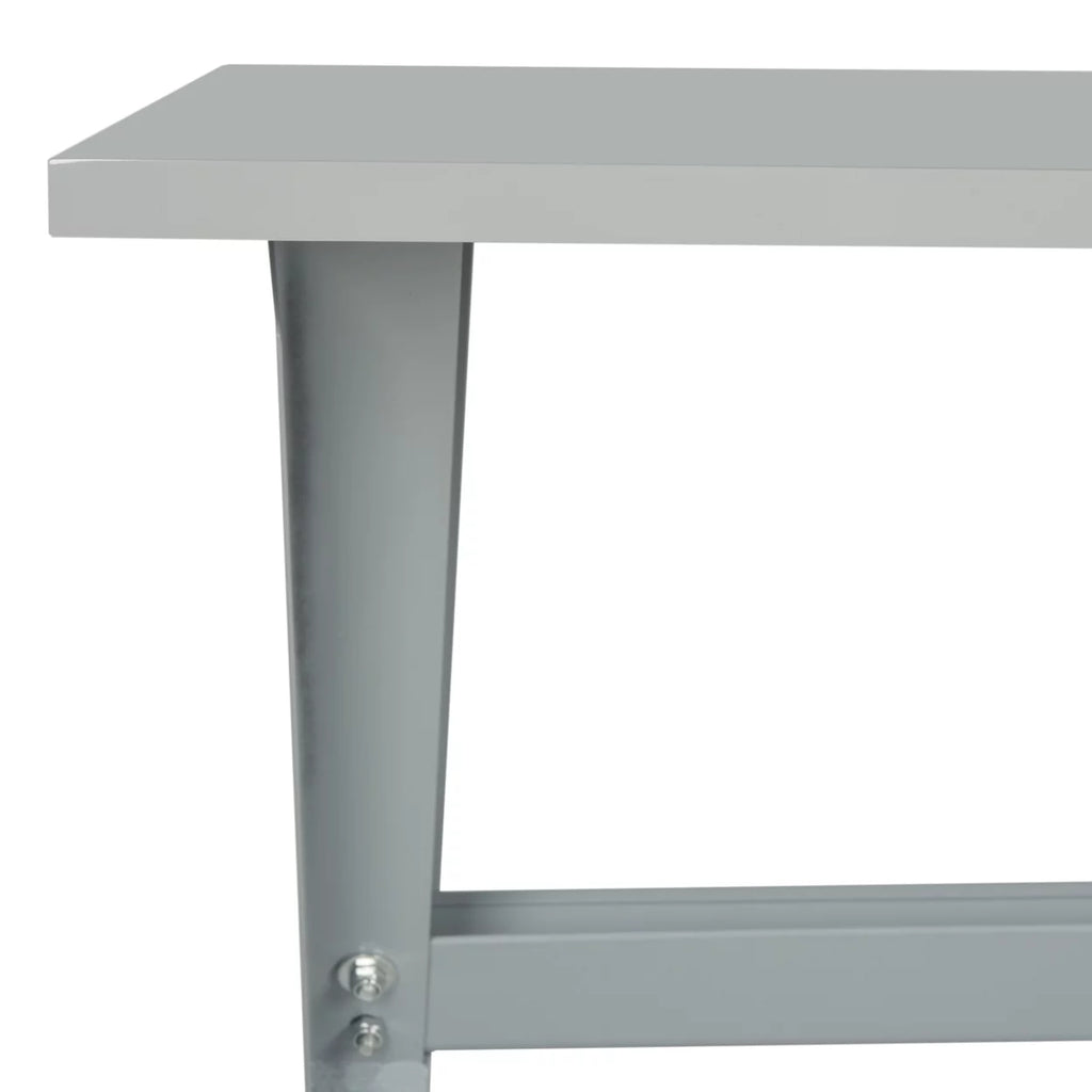 Grey Cross Leg Writing Desk O836