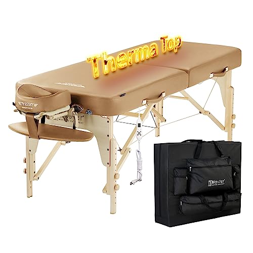 30" Portable Massage Table with Heated Top A416