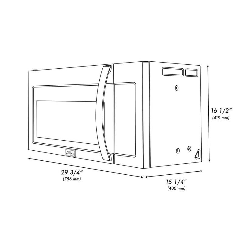 900-Watt Over the Range Microwave Oven in Stainless Steel X553