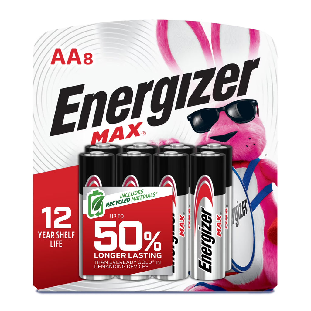 AA Alkaline Batteries (8 Pack) J328359