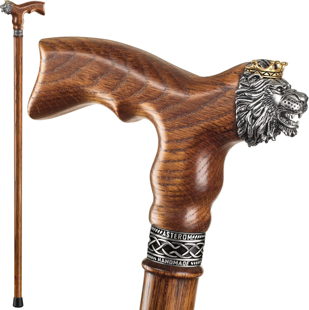 Handmade Wooden Walking Cane Pack of 2 Z168