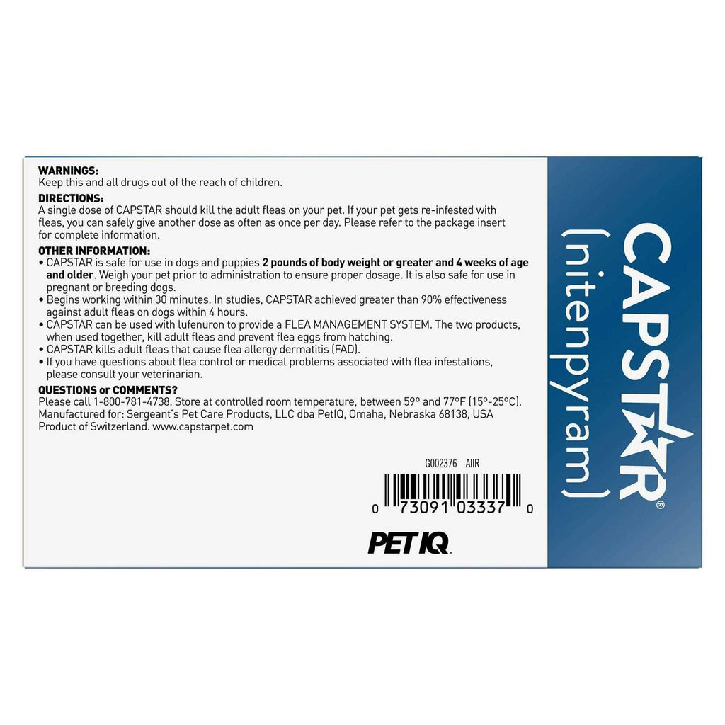 Flea Tablets for Dogs U1137