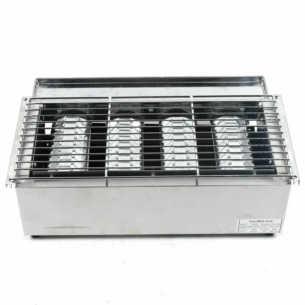 4 Heads LPG Gas Barbecue Grill P983