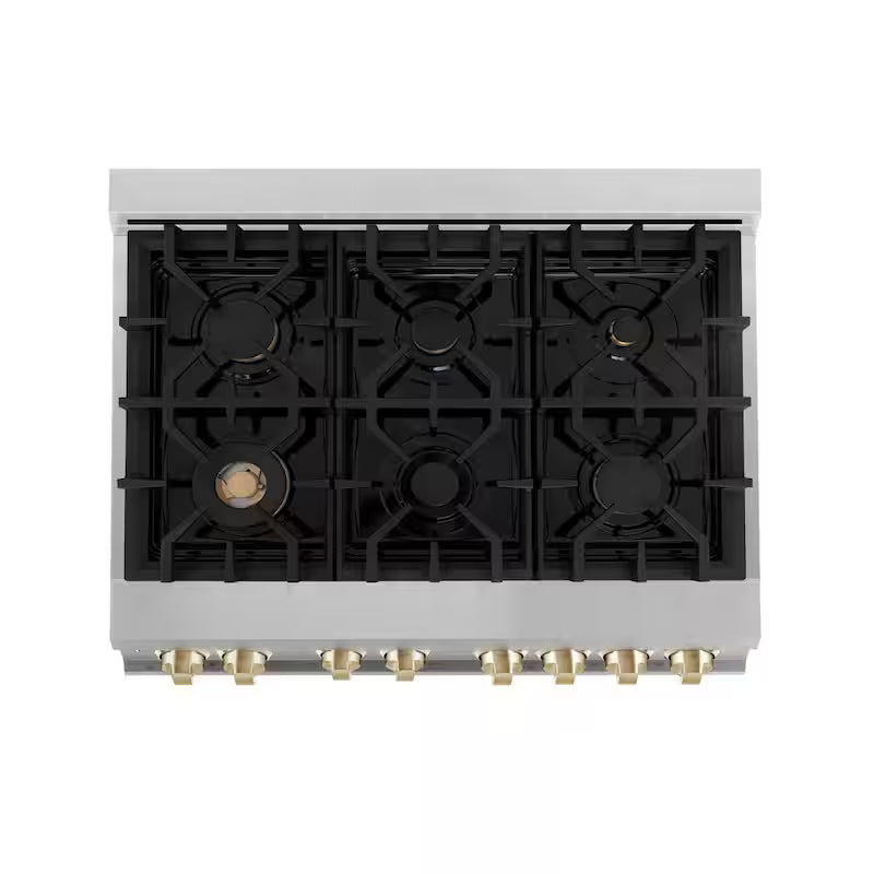 36 in. 6 Burner Dual Fuel Range Stainless Steel J8685