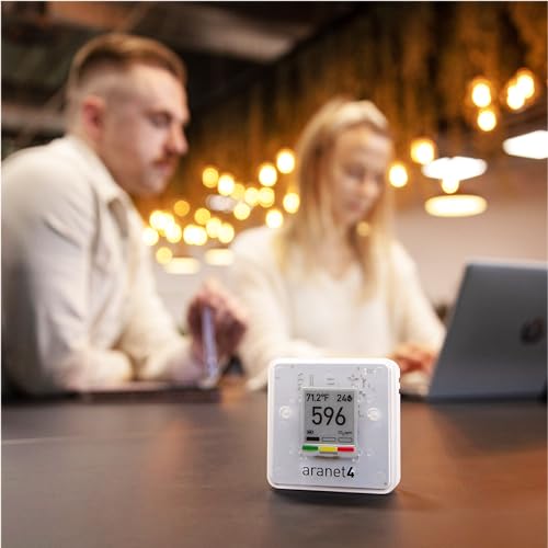 Wireless Indoor Air Quality Monitor with E-Ink Screen D34622
