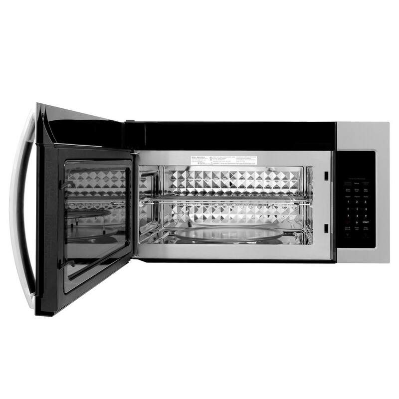 900-Watt Over the Range Microwave Oven in Stainless Steel X553