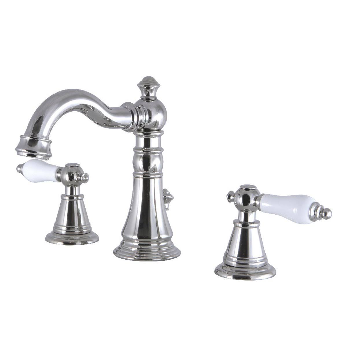 Black Stainless Widespread Bathroom Faucet J89703