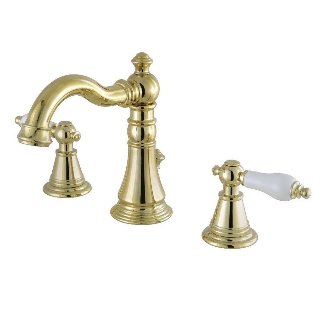 Black Stainless Widespread Bathroom Faucet J89703