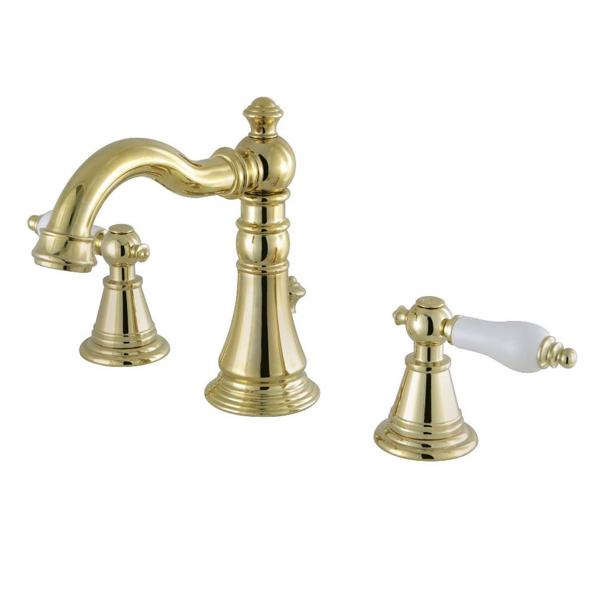 Black Stainless Widespread Bathroom Faucet J89703