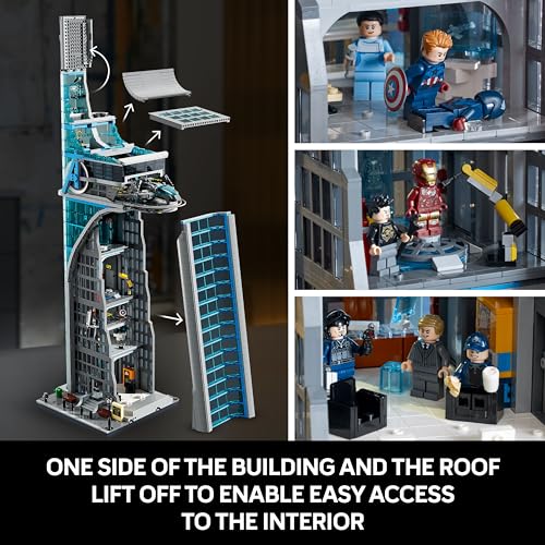 LEGO Marvel Avengers Tower Building Kit with 31 Figures A5324