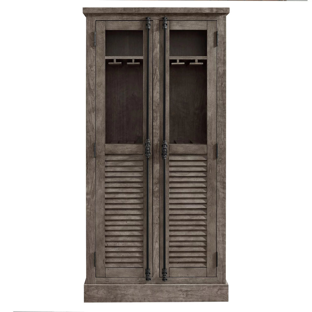 Weathered Oak Beverage Cabinet X770