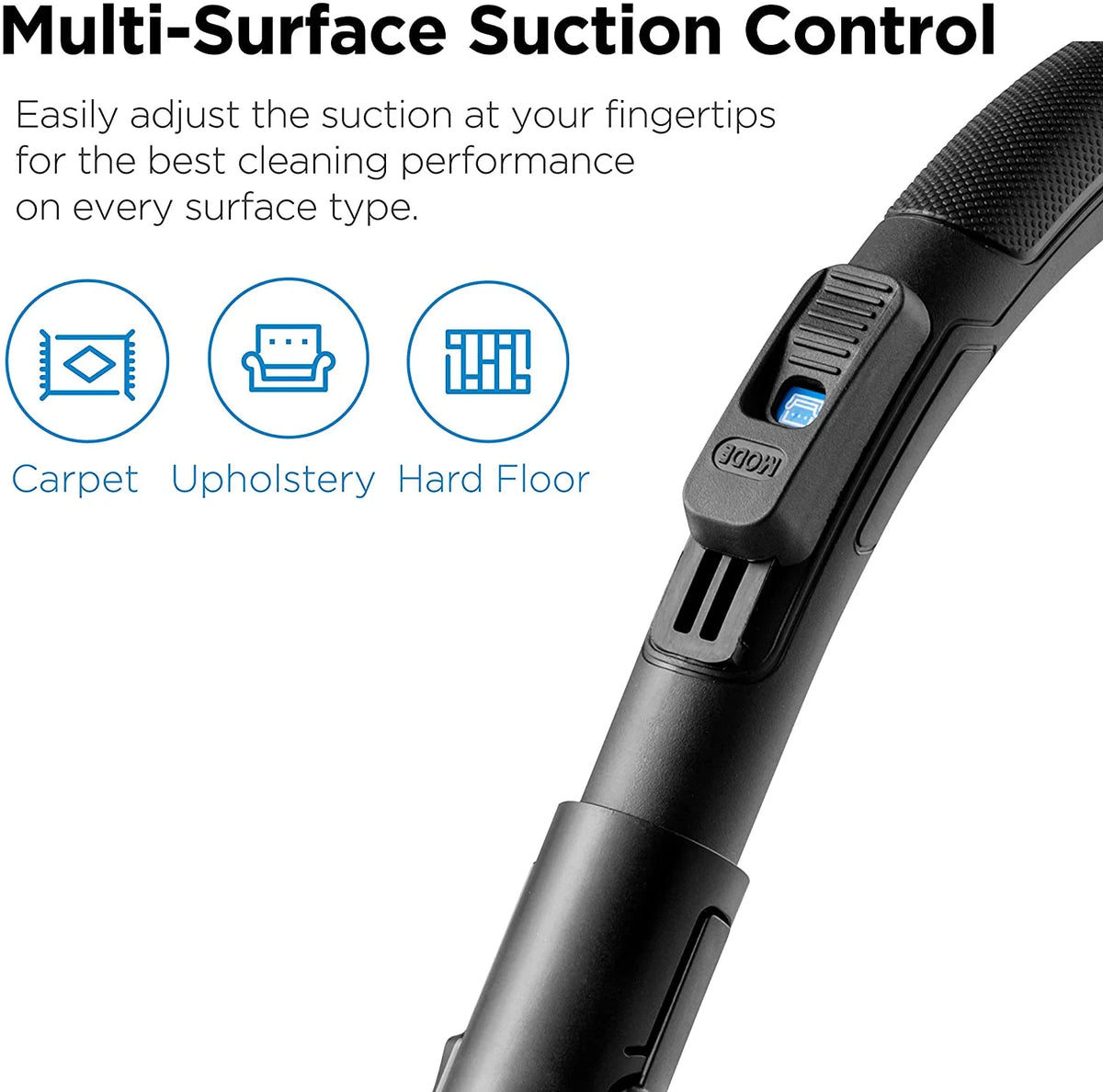 Blue Bagless Canister Vacuum Cleaner P9184