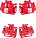 Red Coated Brake Calipers Brake Kit V457