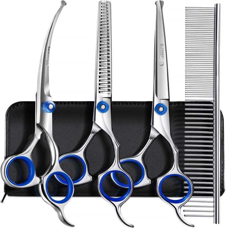 5 in 1 Grooming Scissors with Safety Round Tip Q8995
