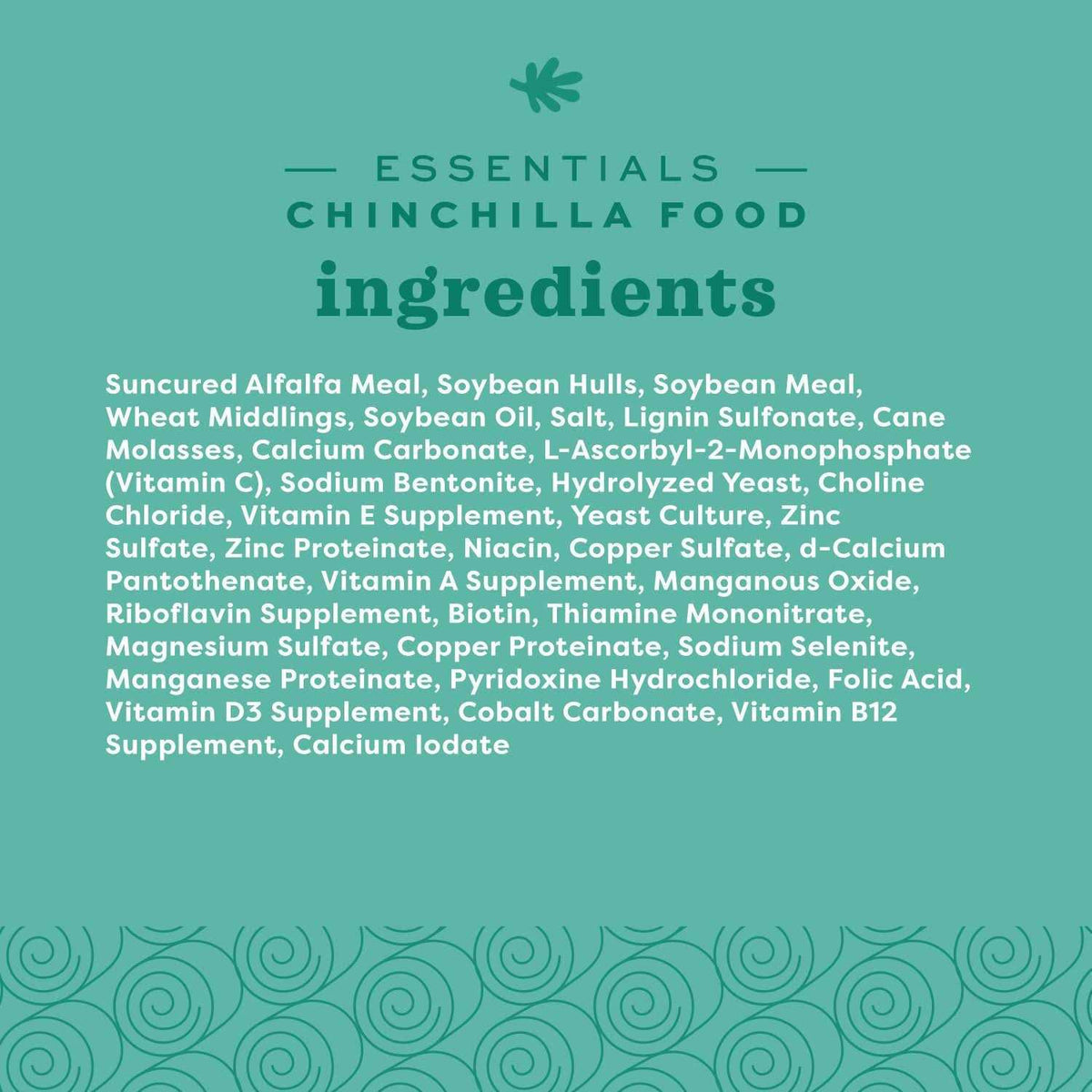 Chinchilla Food O561