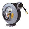 Retractable Air Hose Reel with 25-Foot Rubber Air Hose Y477