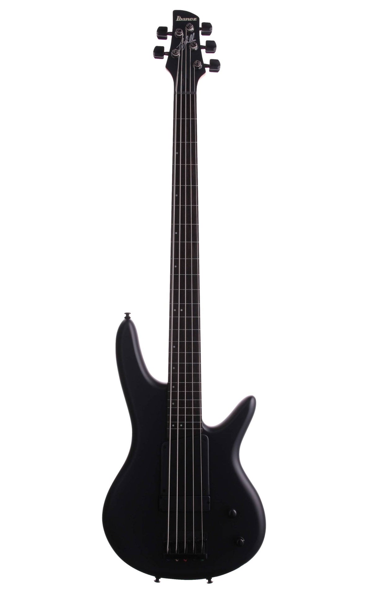 5 String Electric Bass Black Flat A7737