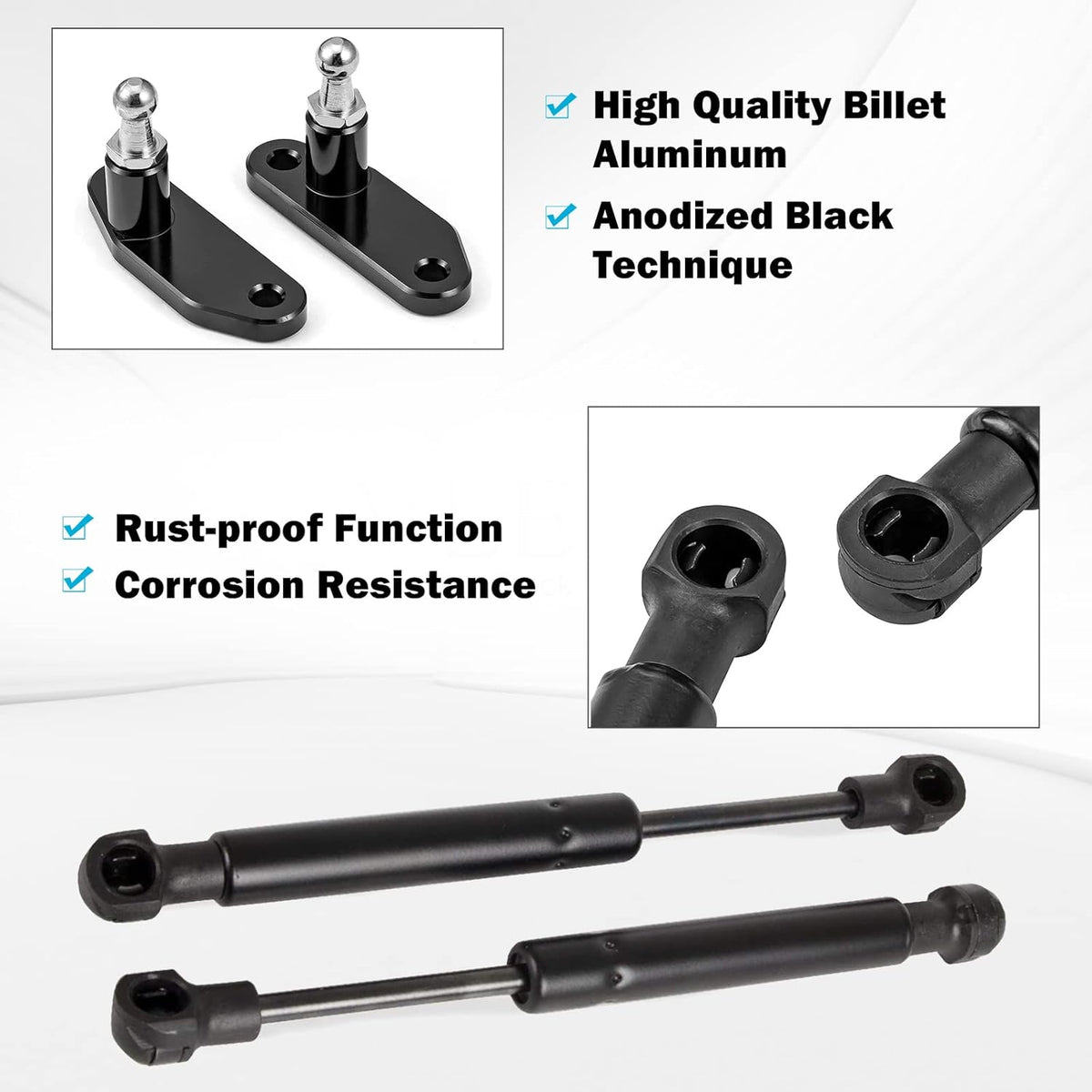 Door Opener Kits Door Shocks Struts Pack of 2 Y44329