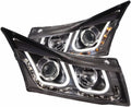 Projector Headlights with U-Bar Black L991514