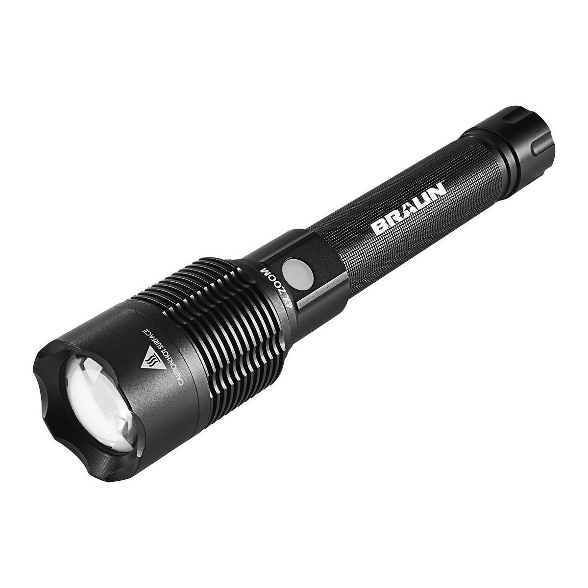 7000 Lumen Rechargeable Waterproof LED Flashlight with Battery Bank J61678